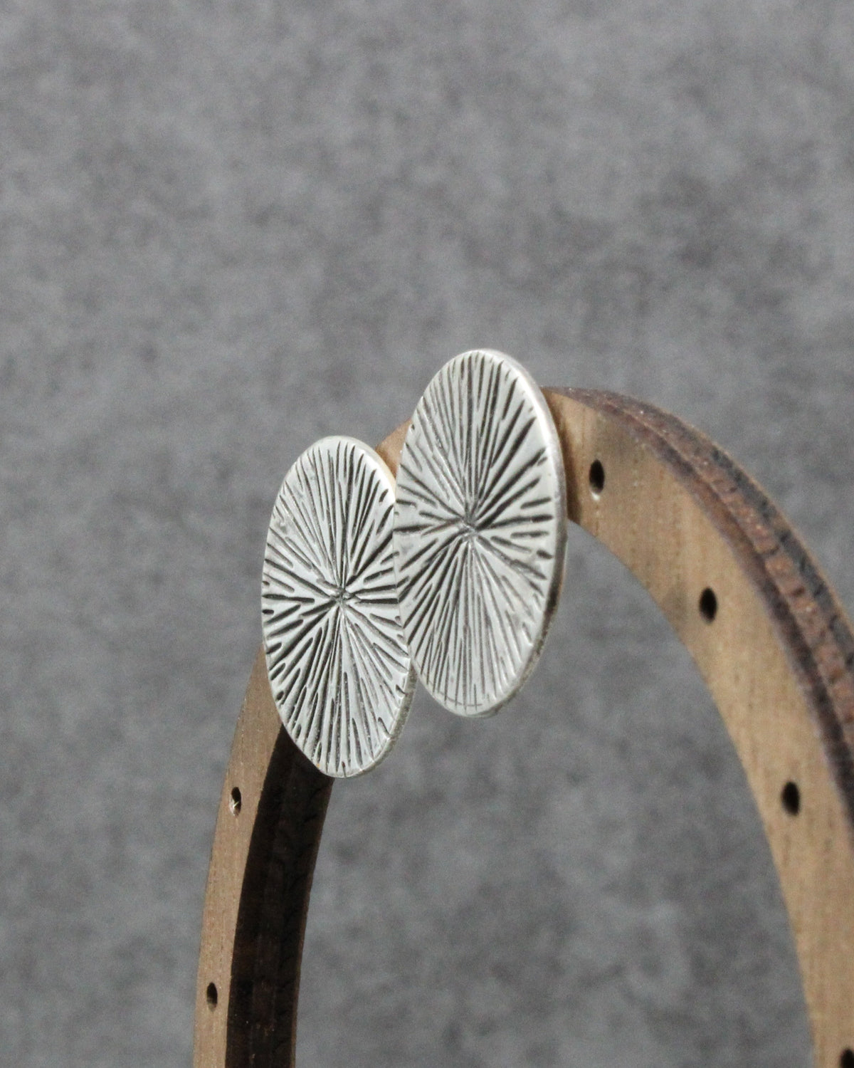 Circle Burst Earrings