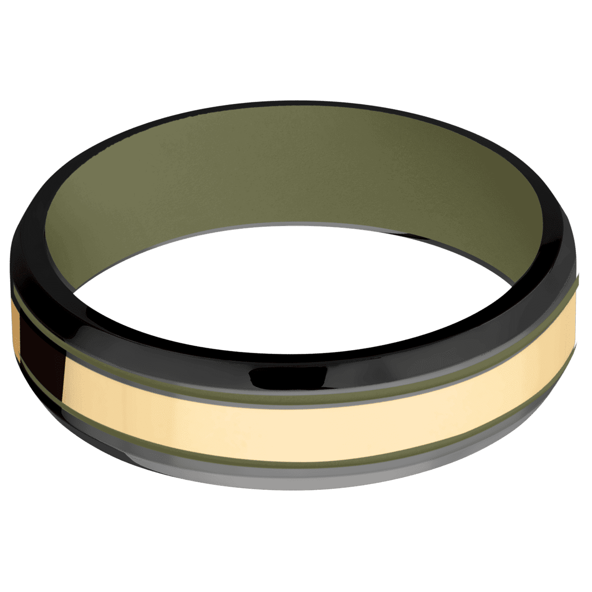 Zirconium + Polish , Polish Finish + Vintage Green
