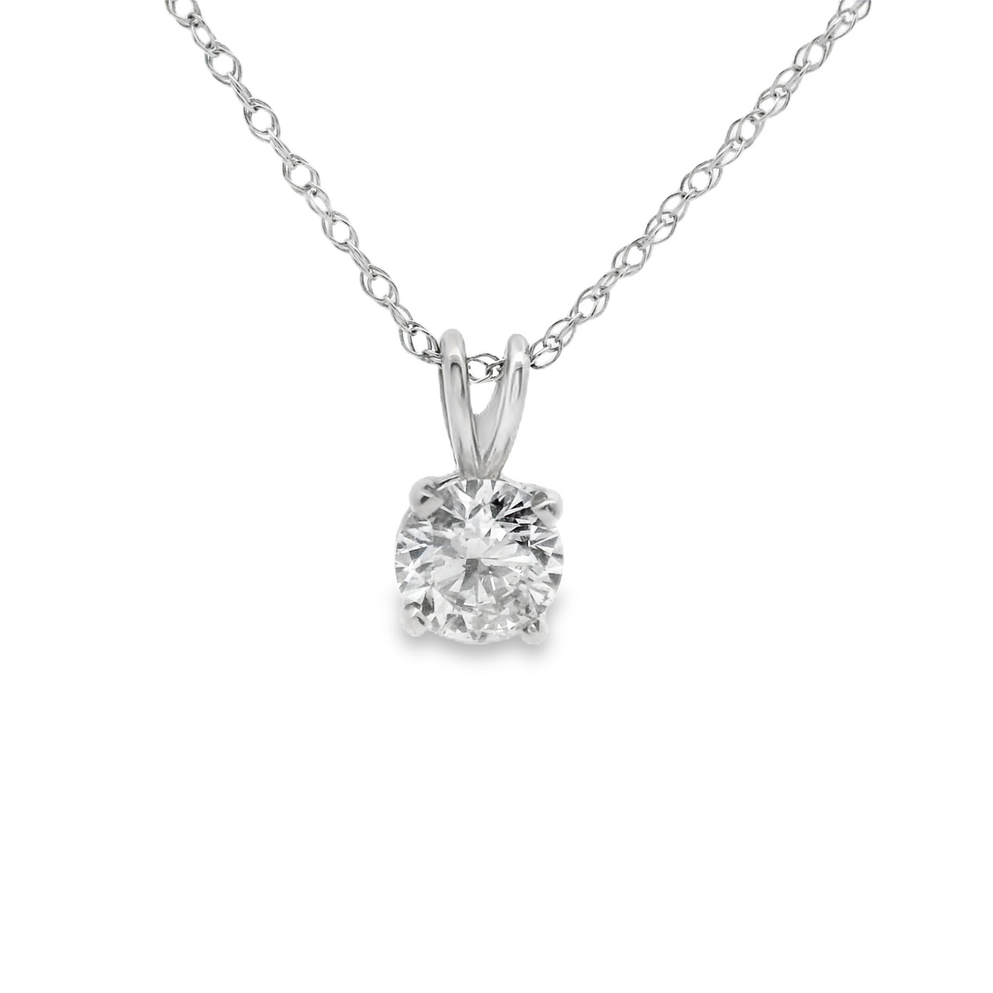 Classic Solitaire Pendant