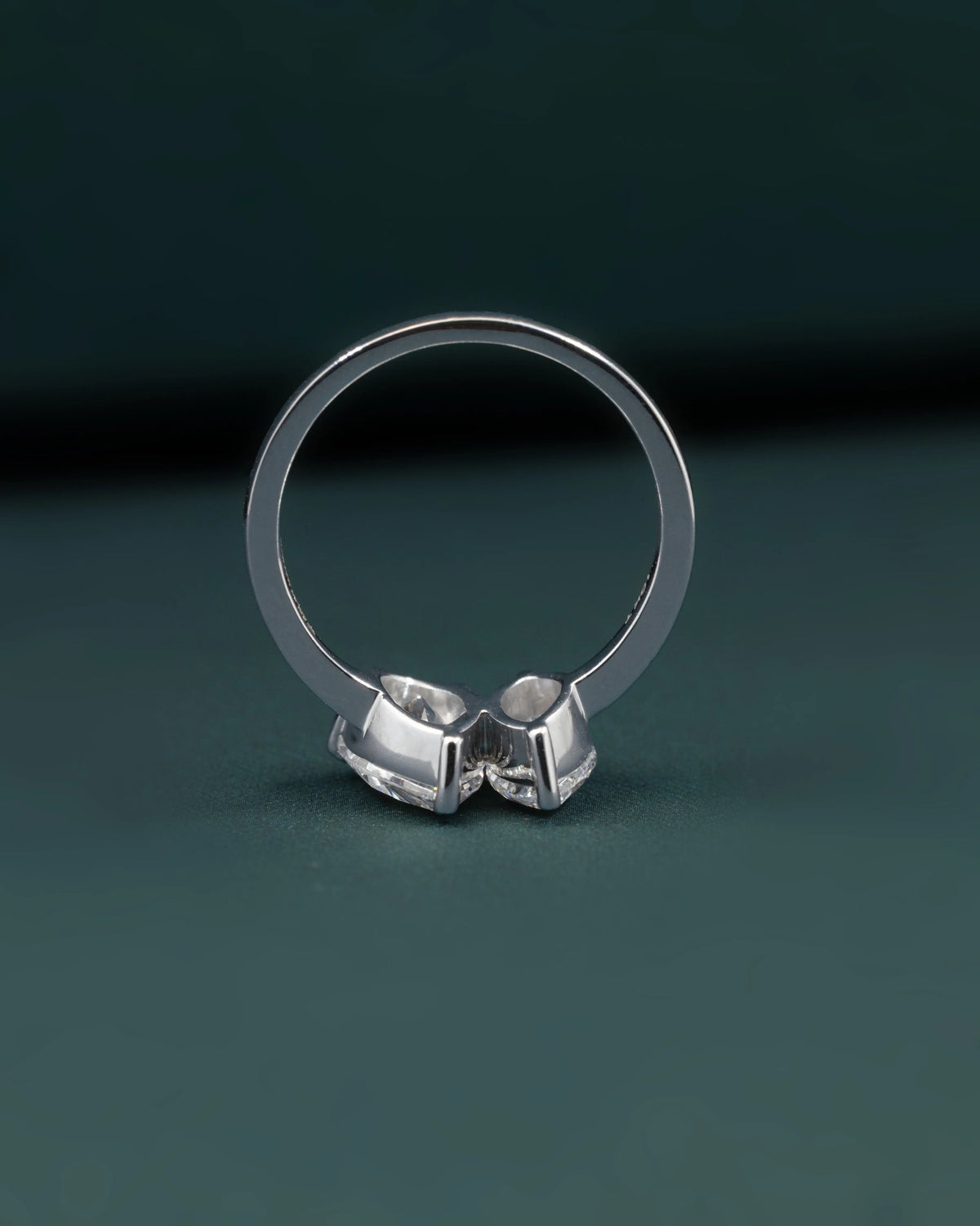 2.58 CTW Toi et Moi Pear & Marquise Cut Lab-Grown Diamond Ring