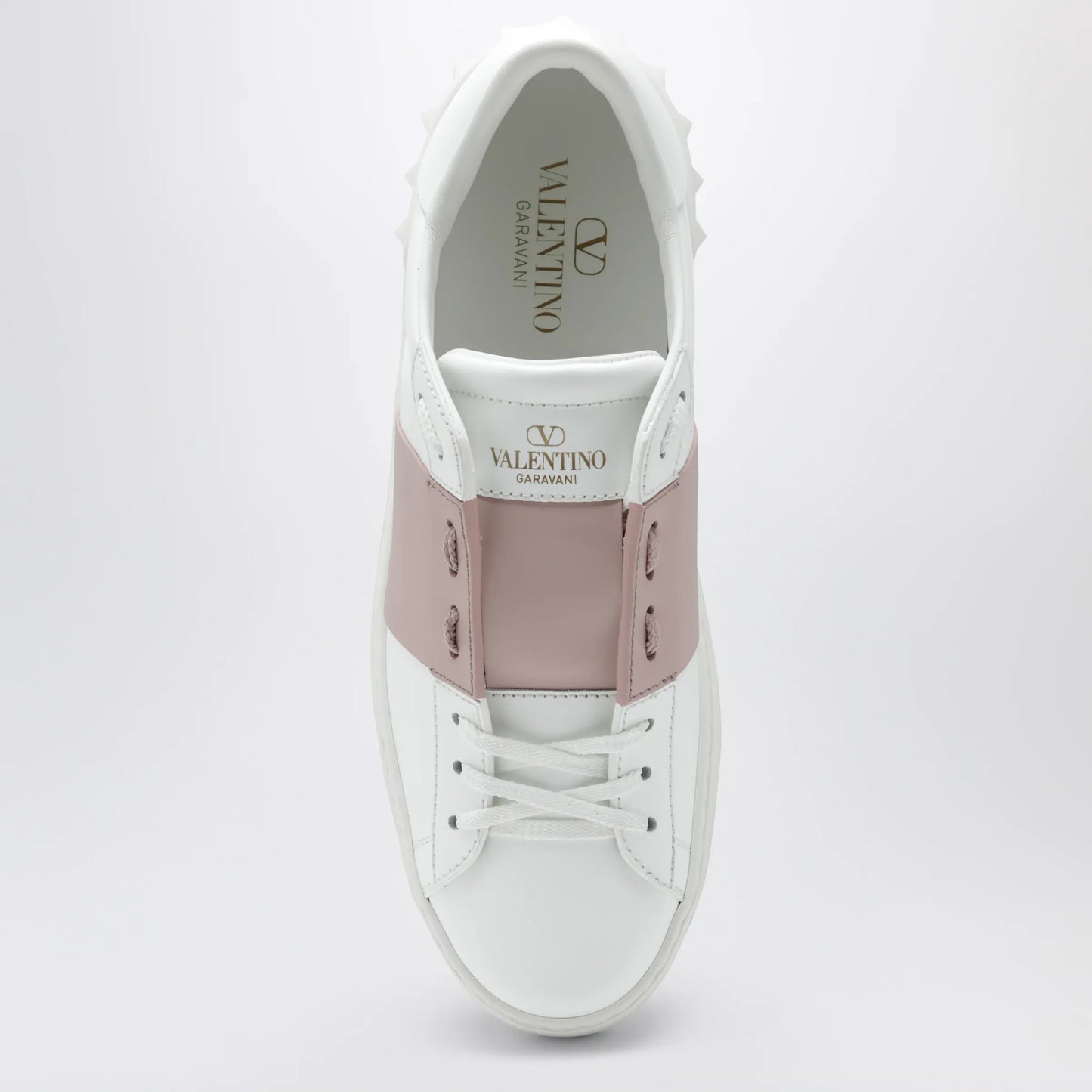 Valentino Garavani - Open sneakers in white/black