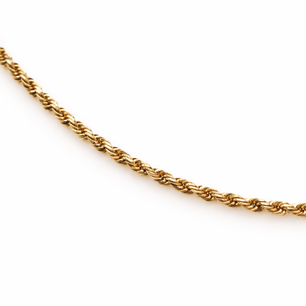 14K Yellow-gold Rope Chain