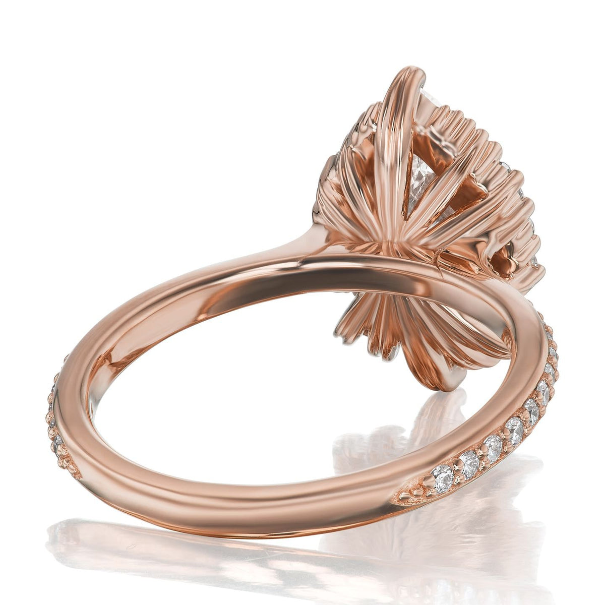 ・ARTEMIS・Pear Lab-Grown Diamond Center, Diamond Accents (1.47ctw+)