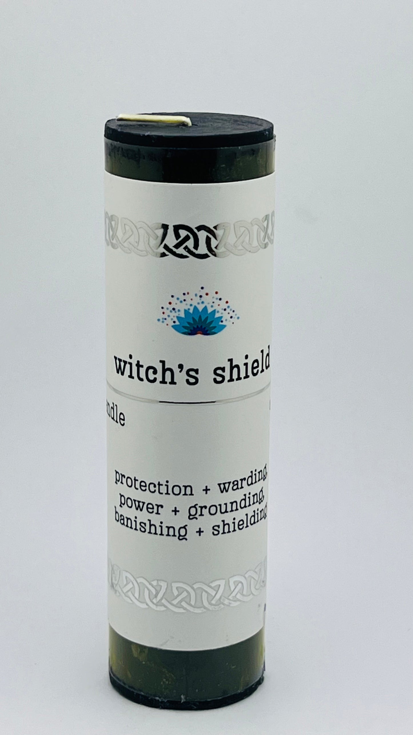 Intention Pillar Candle Witch's Shield