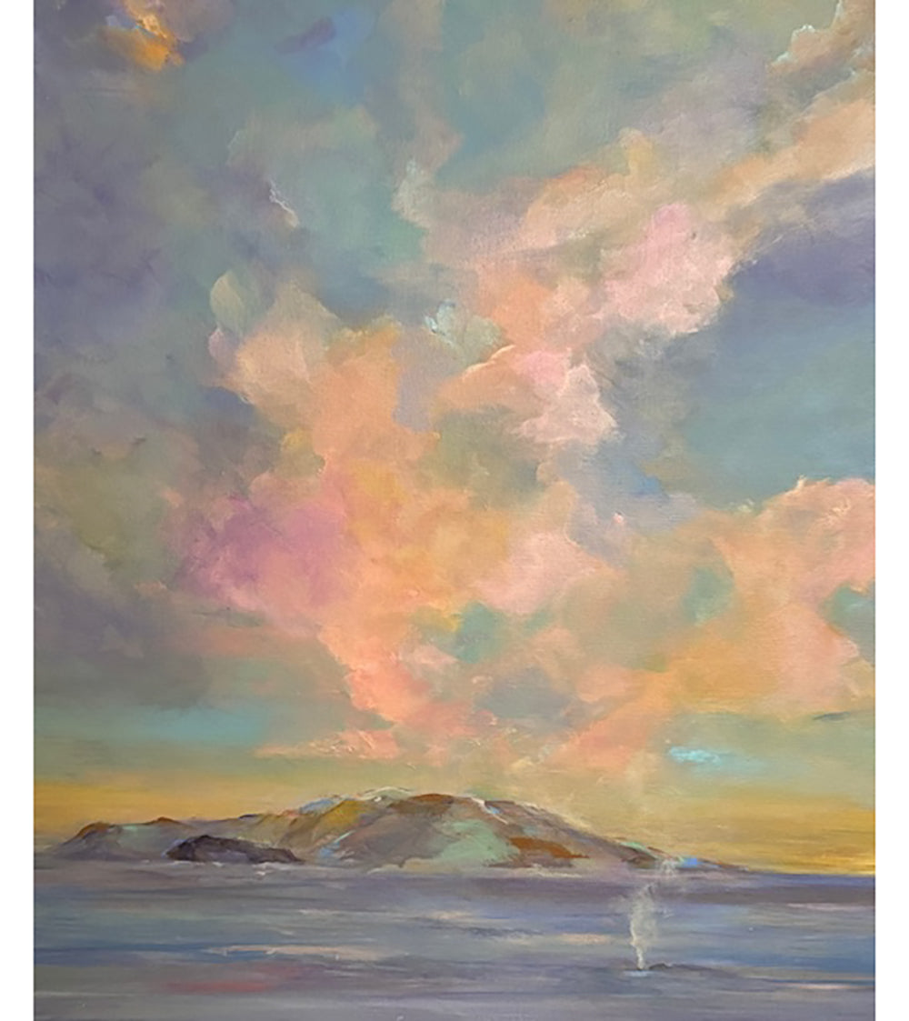 There She Blows 20" x 24" by Sibet Alspaugh