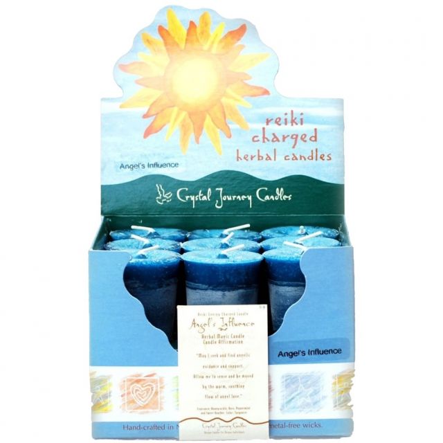 Angel's Influence Herbal Votive Candle