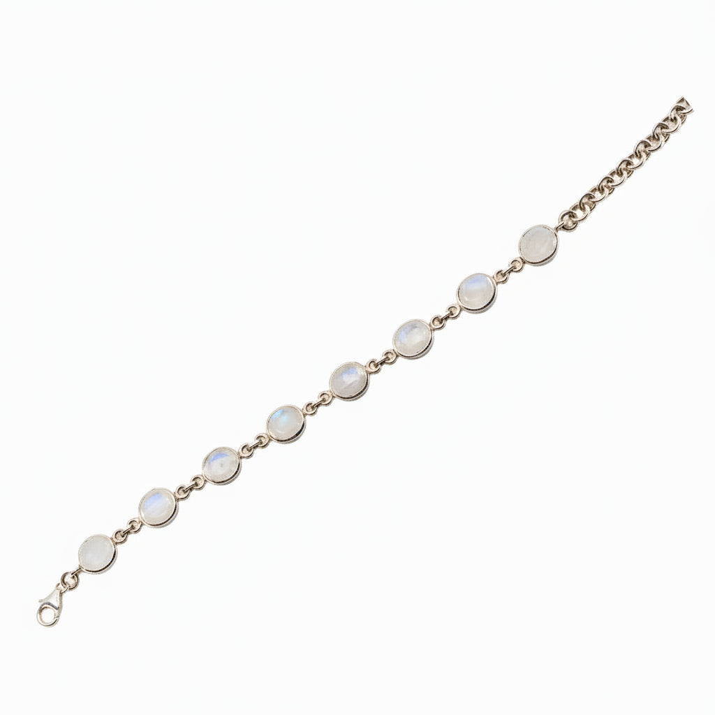 Rainbow Moonstone Bracelet