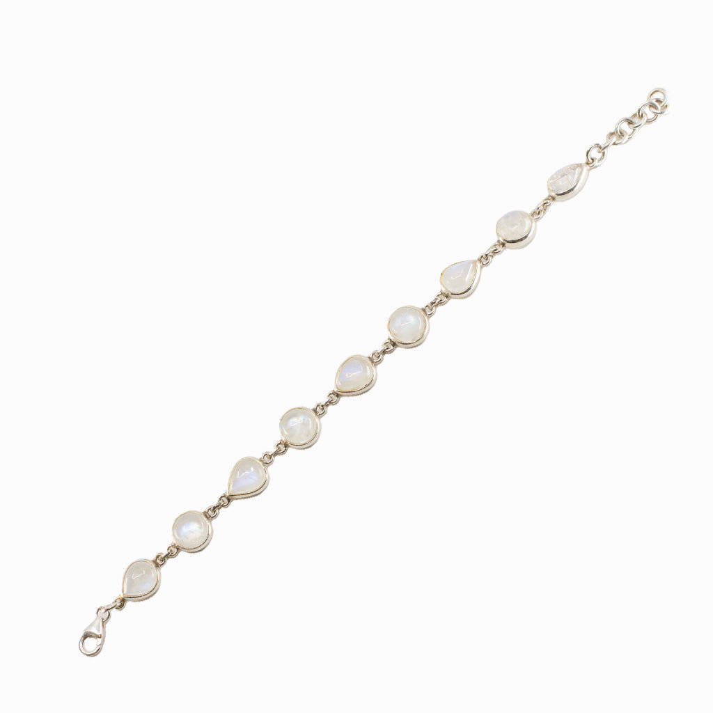 Rainbow Moonstone Bracelet