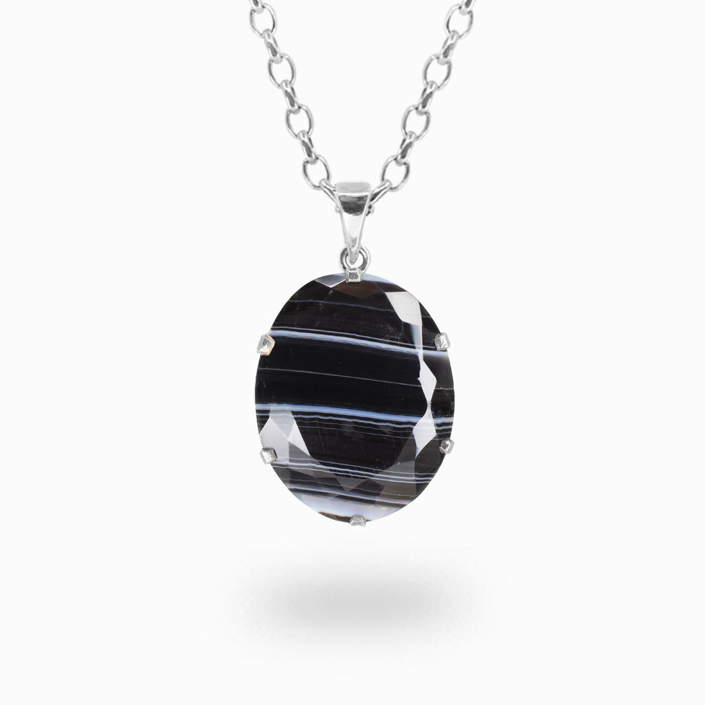 Banded Agate Necklace