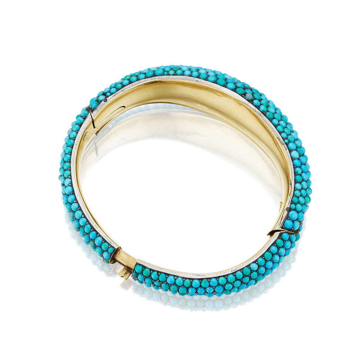 Antique Turquoise Bangle Bracelet