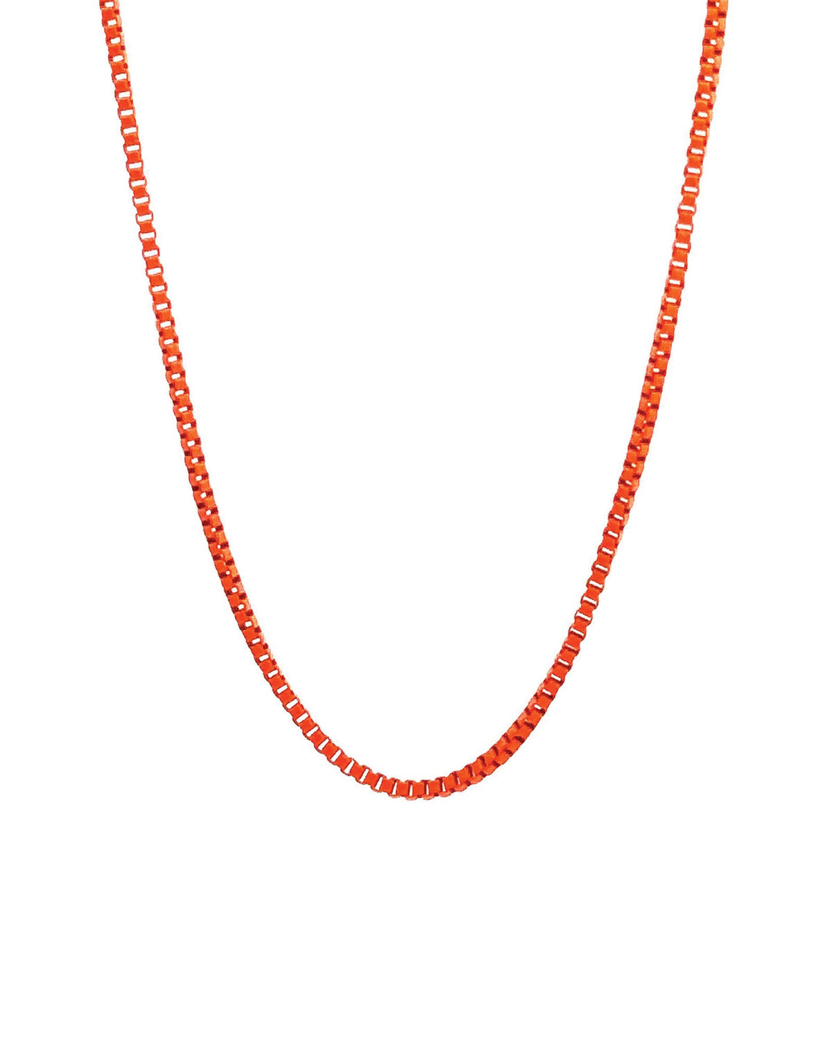 Box Enamel Necklace