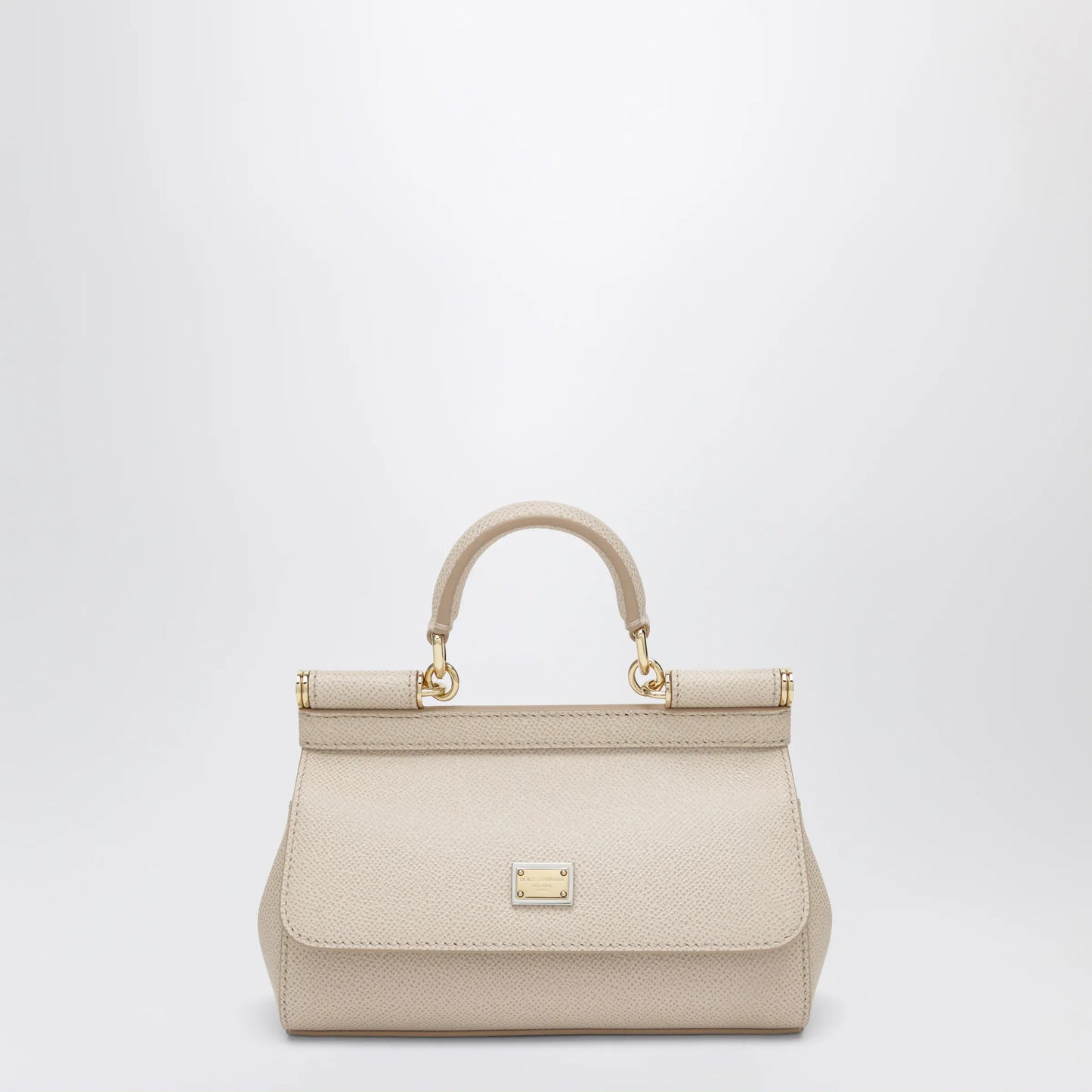Dolce&Gabbana - Small Sicily top-handle bag in blush pink