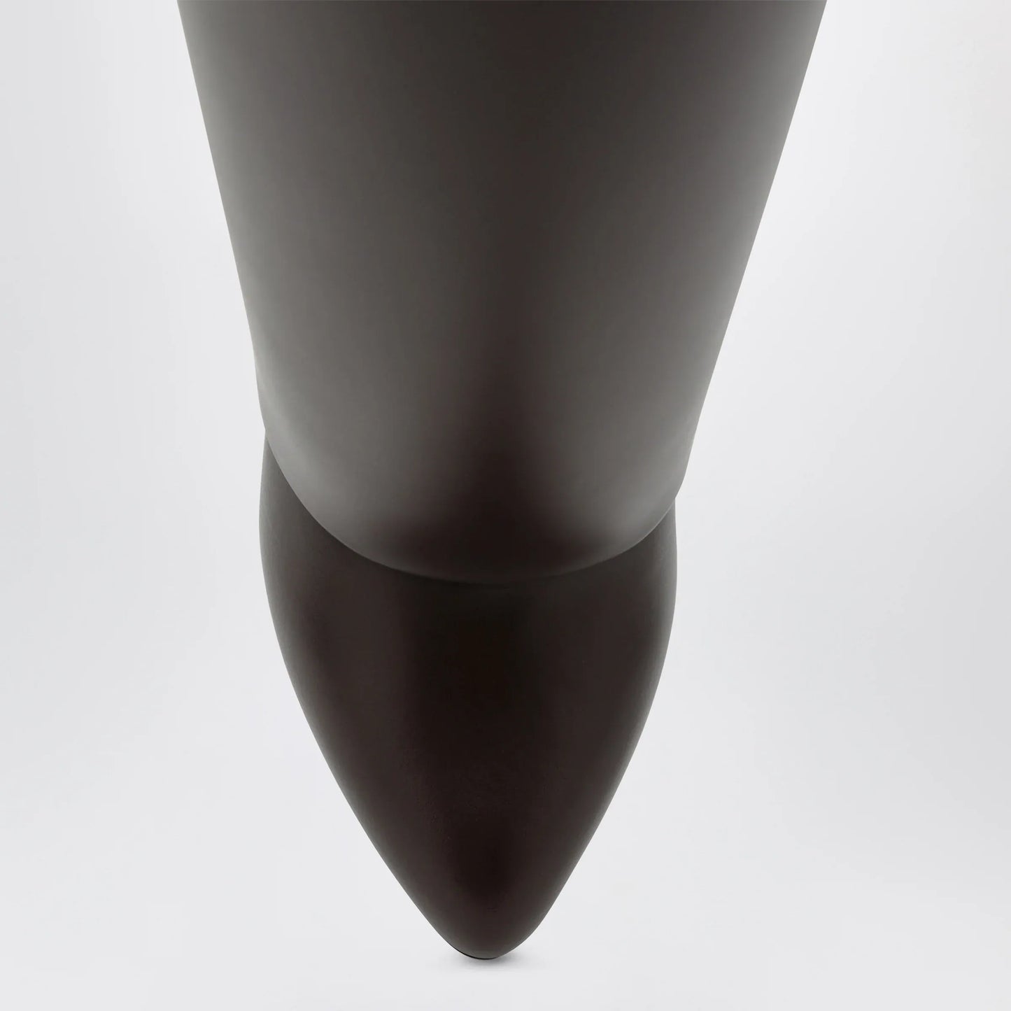 Givenchy - Shark Pinch leather boots in ebony brown