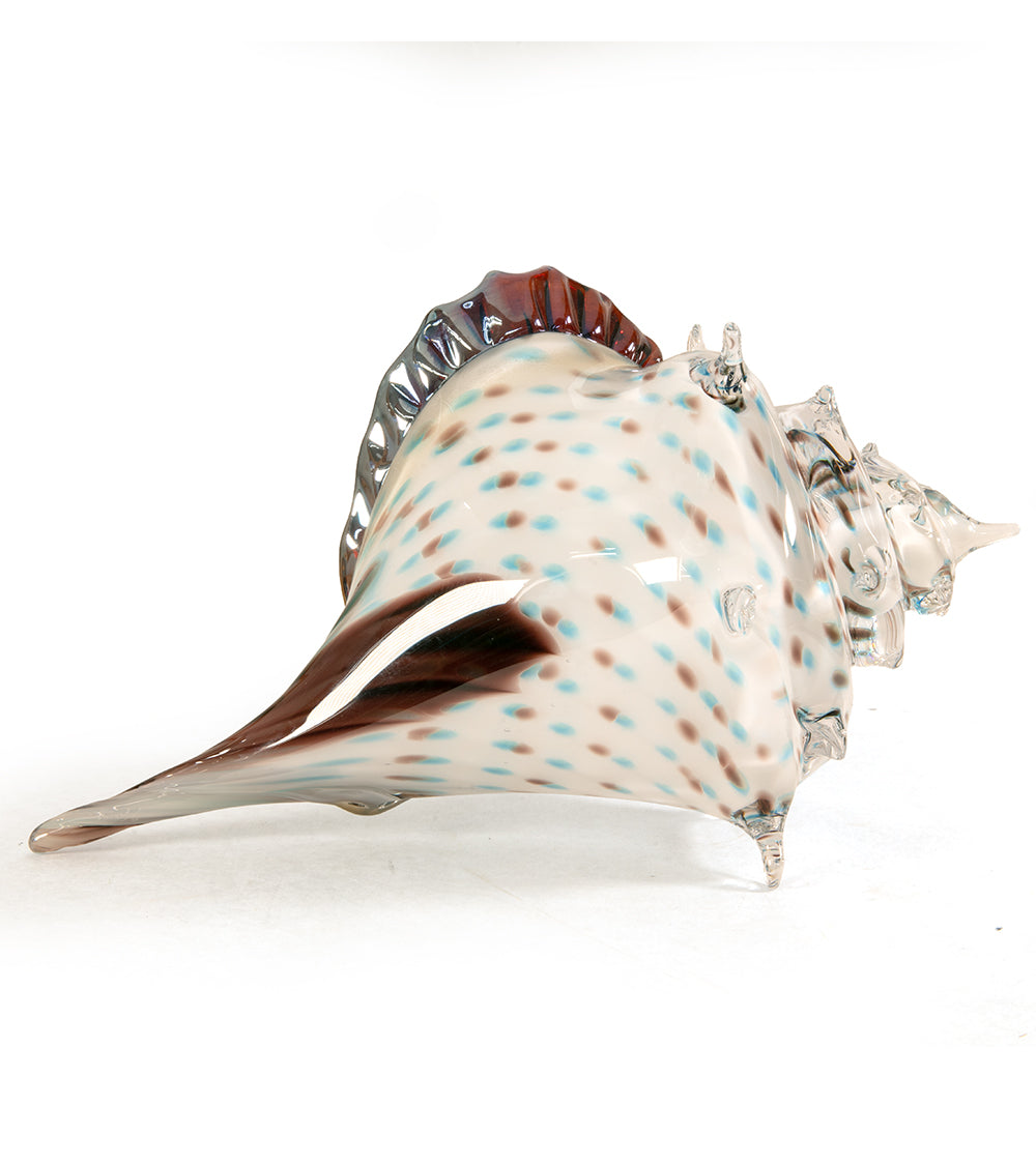 Glass "Conch Shell White" by Ben Silver