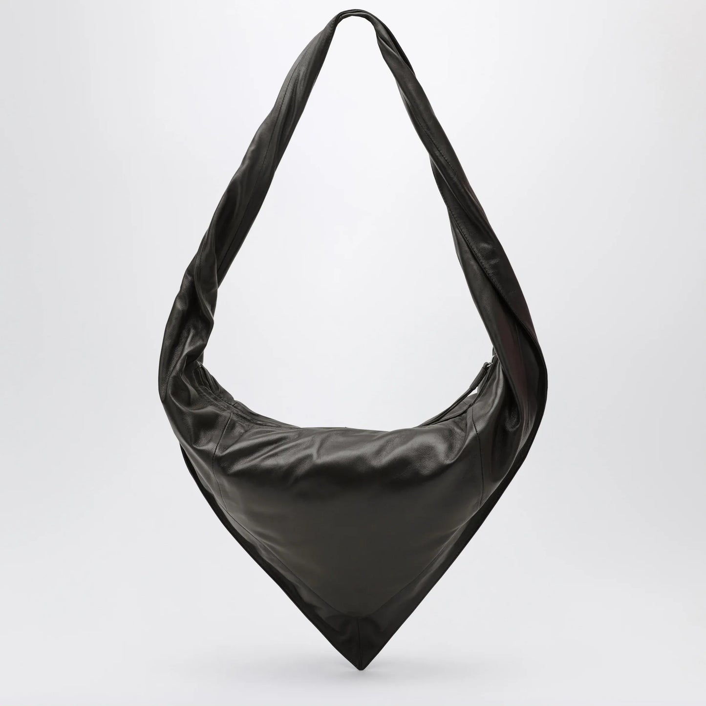 LEMAIRE - Small Black Extended Scarf Bag
