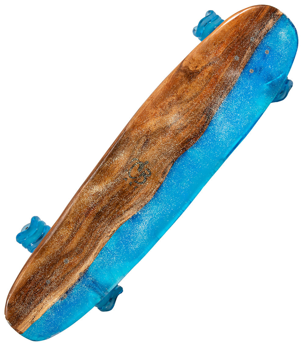 Koa-Resin Skateboard #044