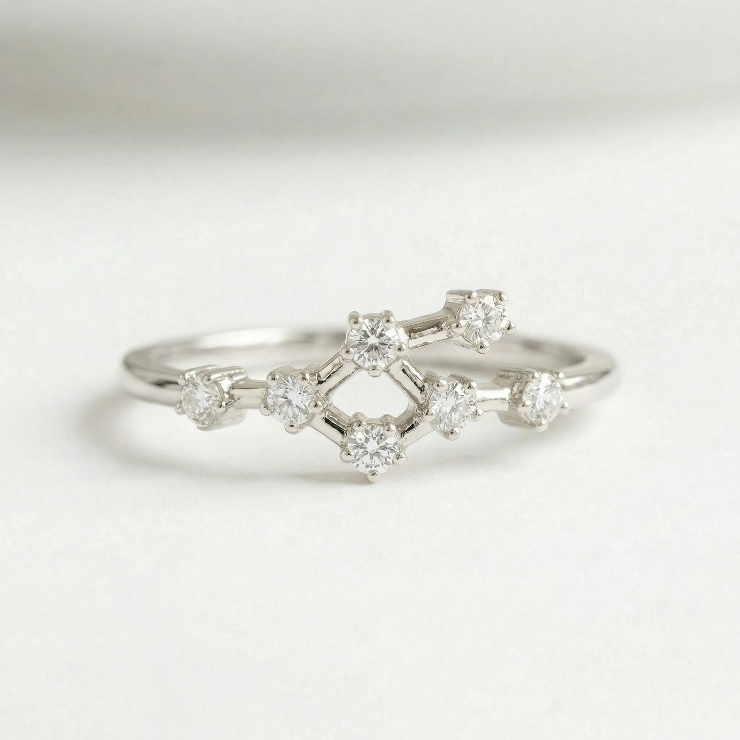 The Constellation Ring | Cancer | Natural Diamond