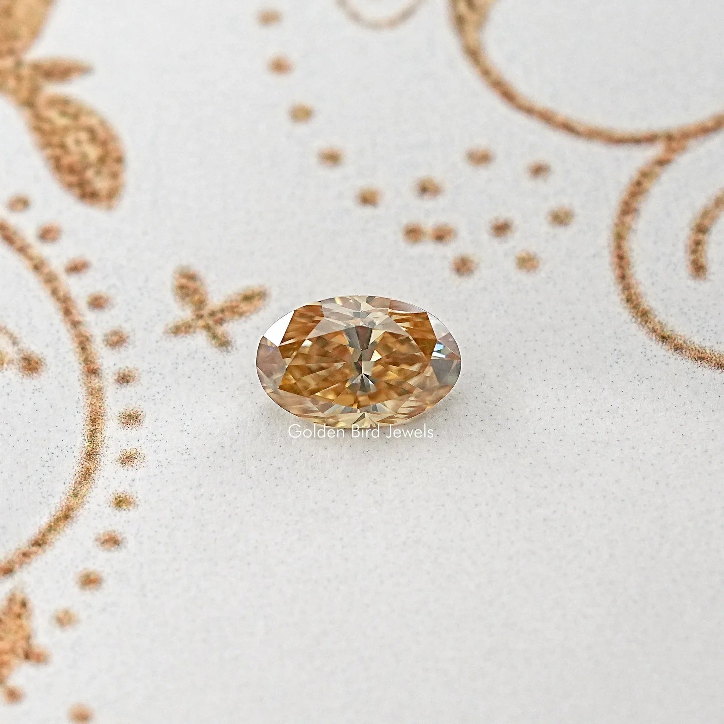 Crushed Ice Oval Moissanite Loose Stone
