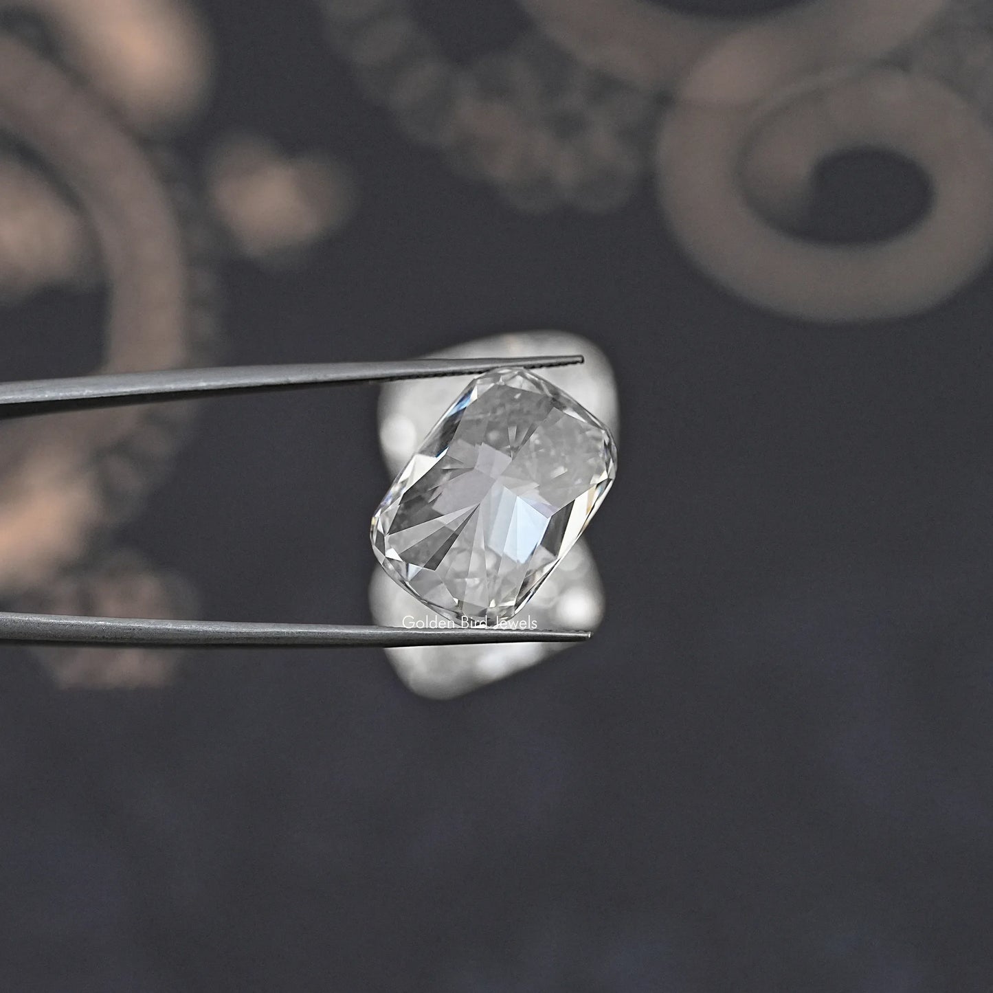 Elongated Cushion Cut Lab Loose Diamond