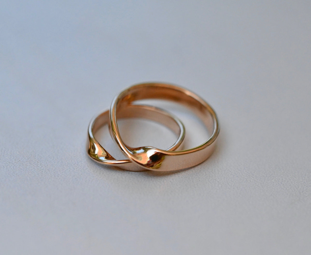 Mobius 14k Gold Ring - Made To Order