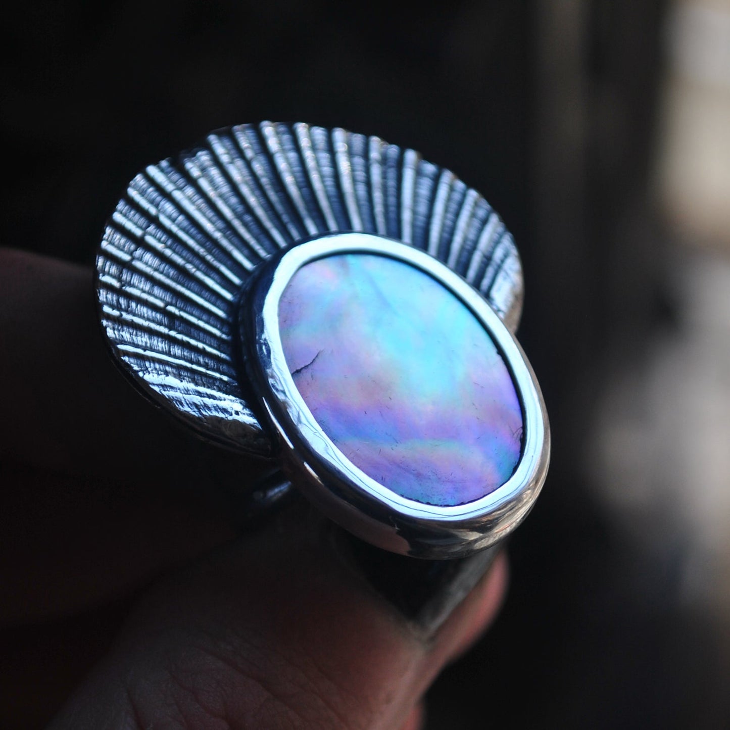 Size 5.5 - Can be stretched to a 6 at request, Seashell Crown