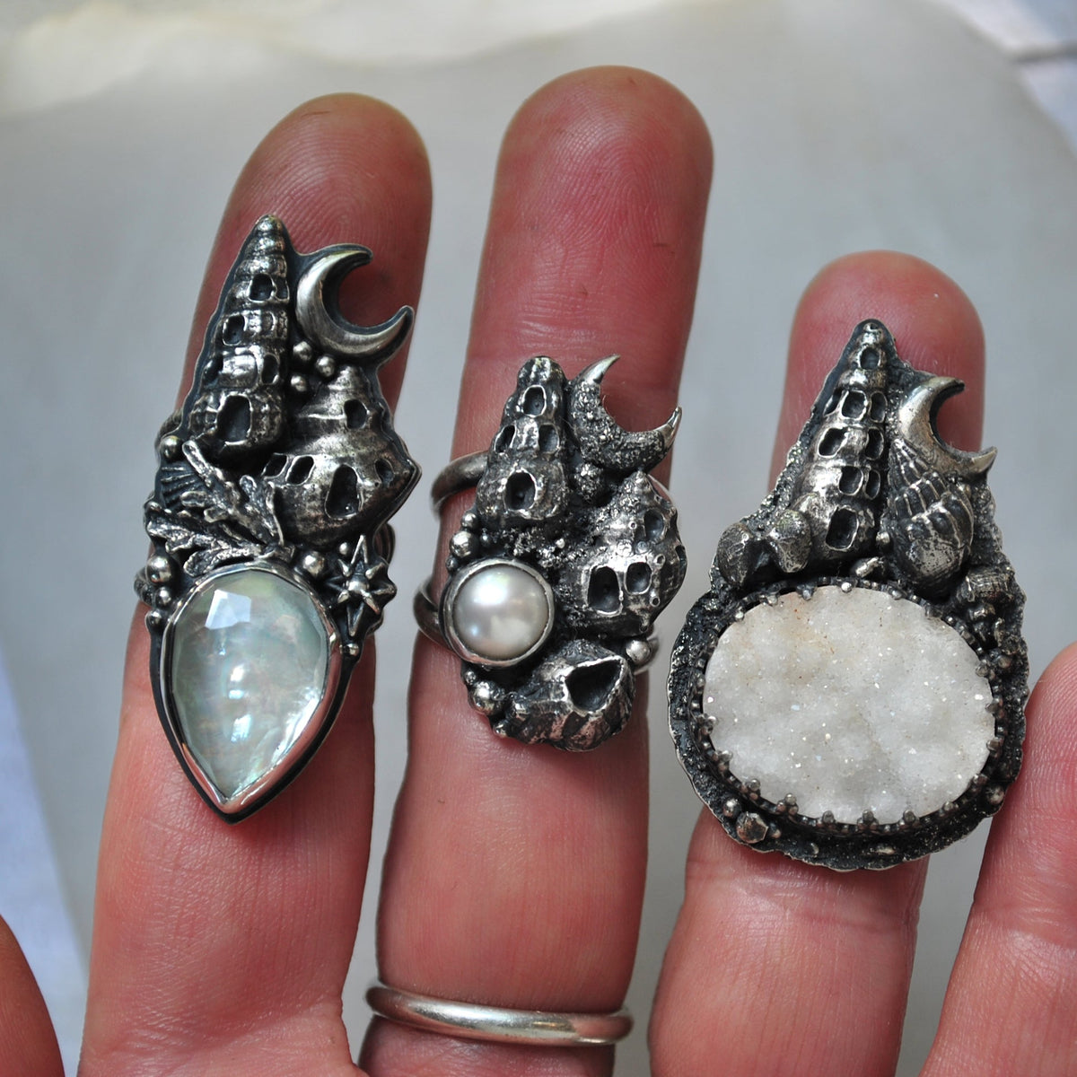 Size 6, Sea Castles, Pearl