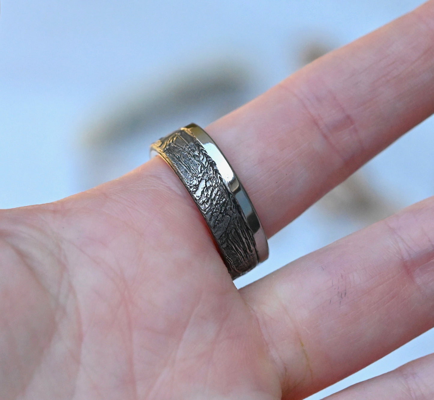 Meteorite & 14k Gold Ring - Made To Order