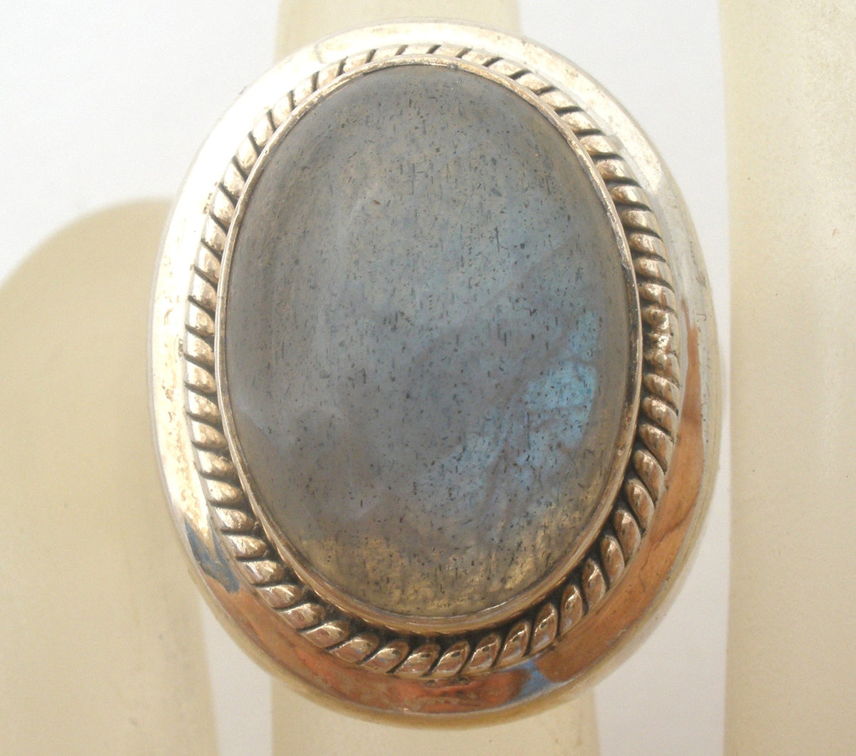 Doug Paulus Labradorite Ring Sterling Silver Size 9.25