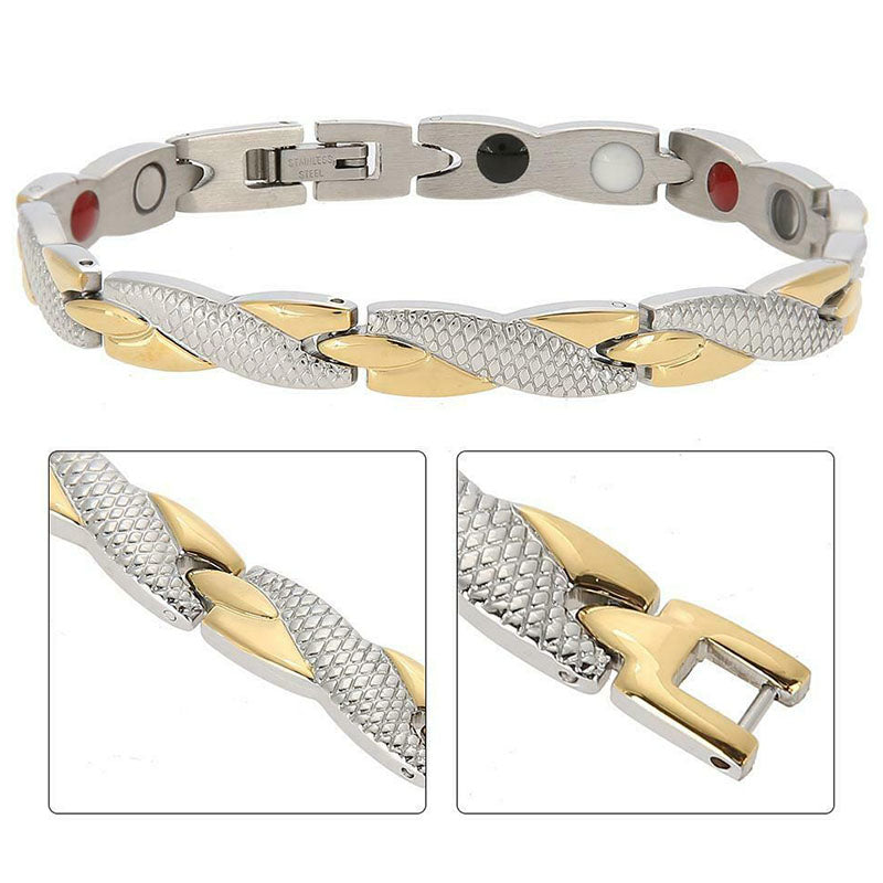 Dragon Scale Germanium Titanium Magnetic Bracelet