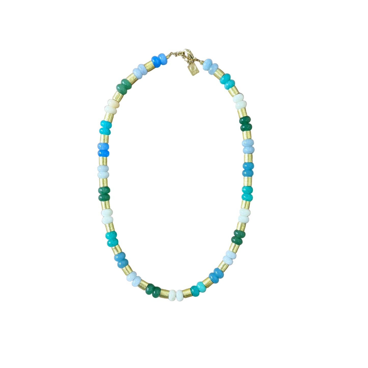 Coastal Dream Hand-Beaded Necklace