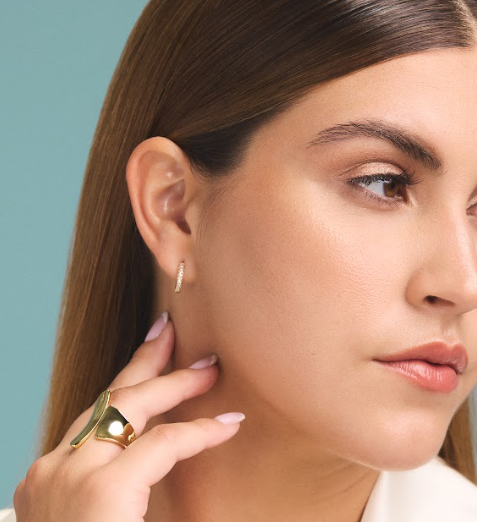 Evelyn Elegant Gold Chunky Ring