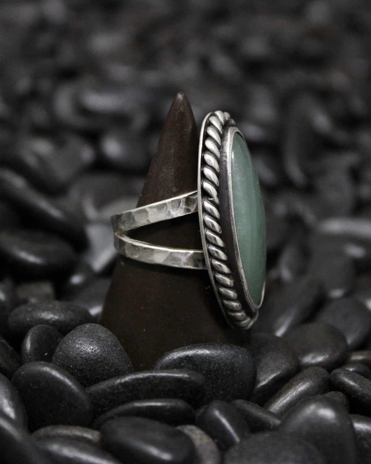 Aventurine Ring size 6.75