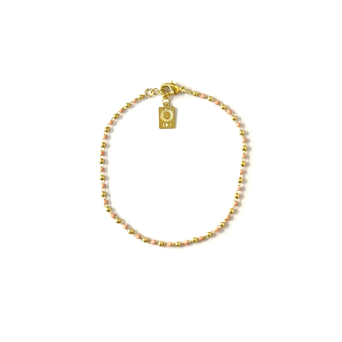 Pretty Pink Chain Bracelet