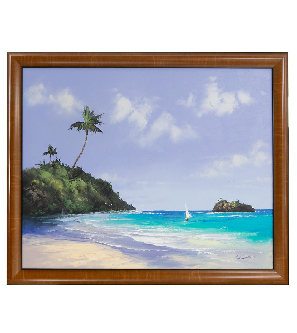 Original Painting: Inside the Reef by George Eguchi