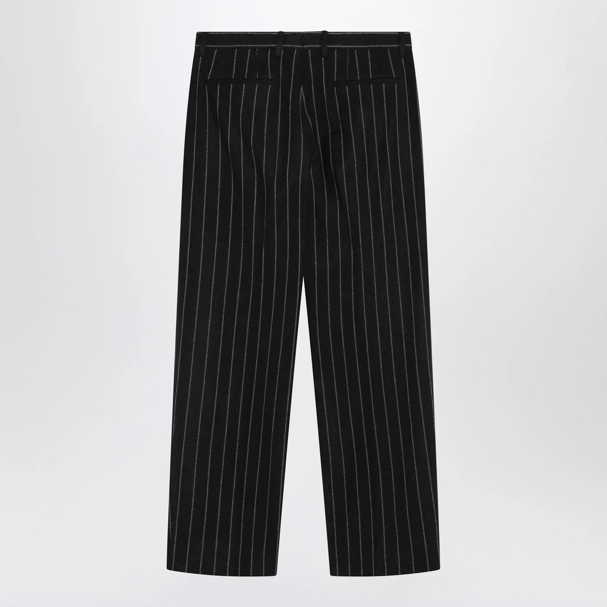 Dolce&Gabbana - Striped wool-blend trousers