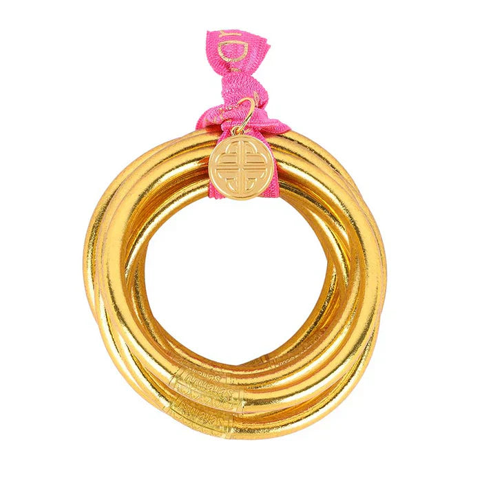 BuDhaGirl All Weather Bangles-Serenity Prayer (Set of 9)