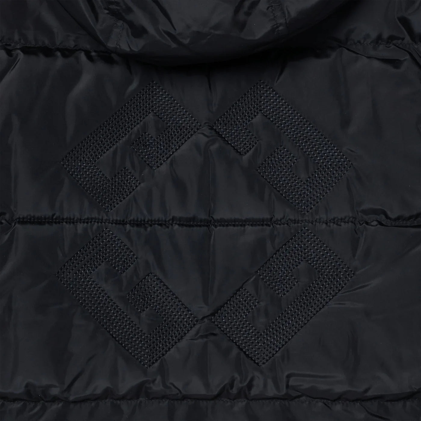 Givenchy - Black puffer jacket with G print