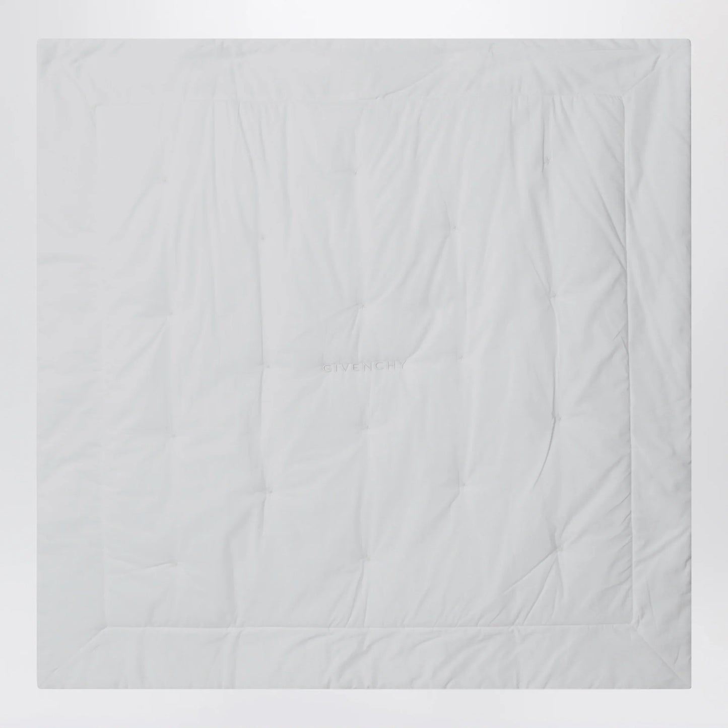 Givenchy - White blanket with teddy bear embroidery