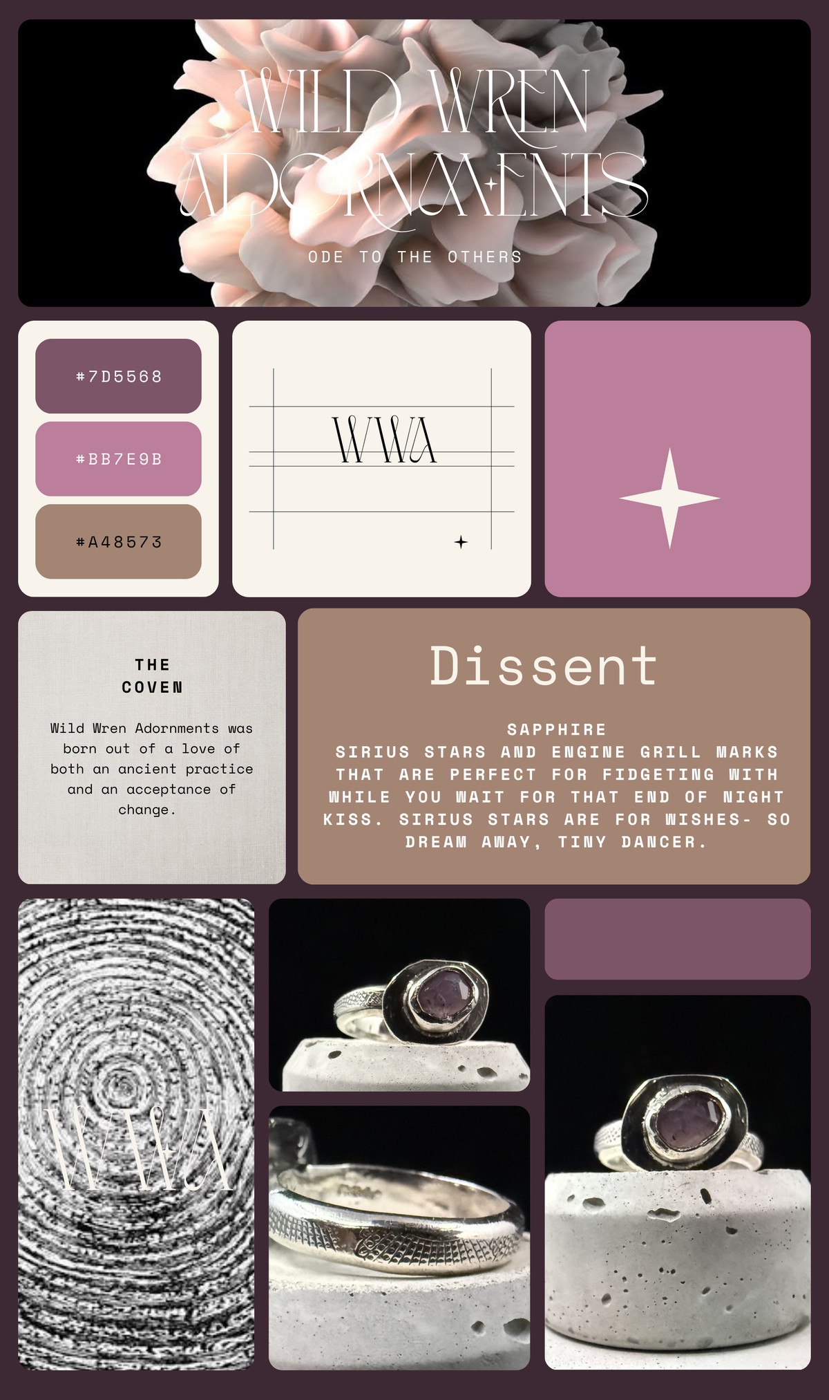 Dissent Sapphire Ring