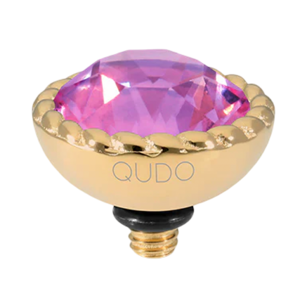 QUDO Bocconi Top Gold | Purple Crystal Collection