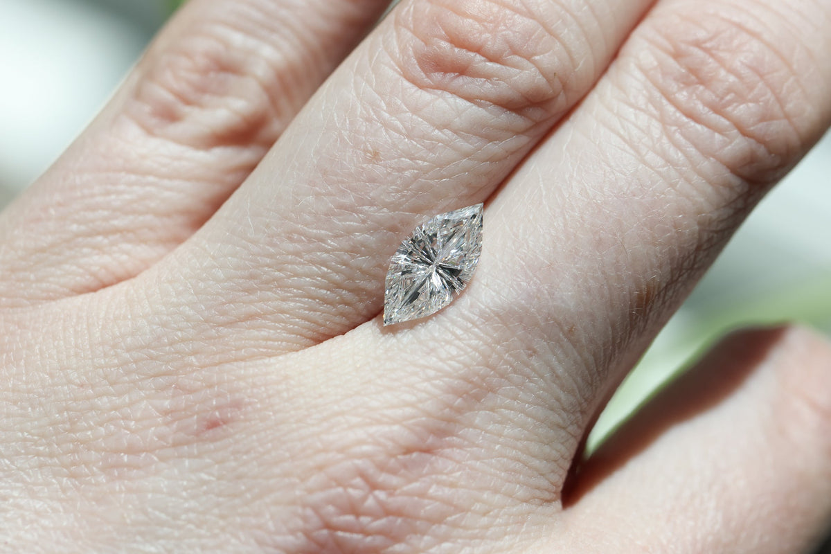 2.02ct marquise lab diamond E VS1, Divine Portal Cut