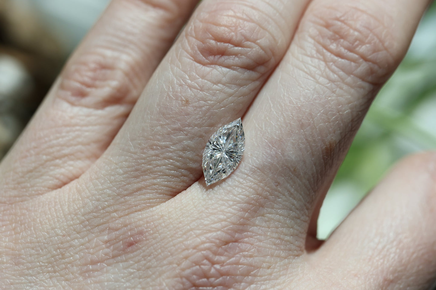 2.03ct marquise lab diamond E VS1, Divine Portal Cut