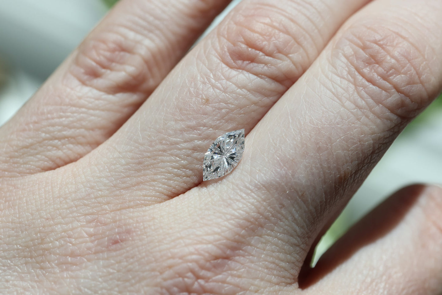1.06ct marquise lab diamond E VVS2, Divine Portal Cut