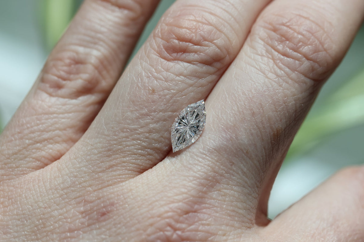1.54ct marquise lab diamond E VS1, Divine Portal Cut