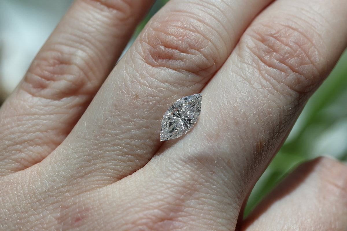 1.59ct marquise lab diamond D VVS2, Divine Portal Cut
