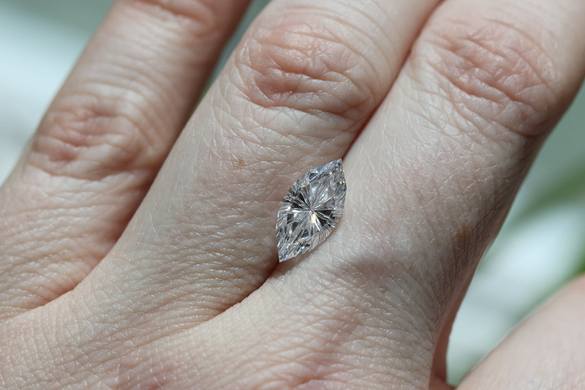 2.01ct marquise lab diamond D VS1, Divine Portal Cut