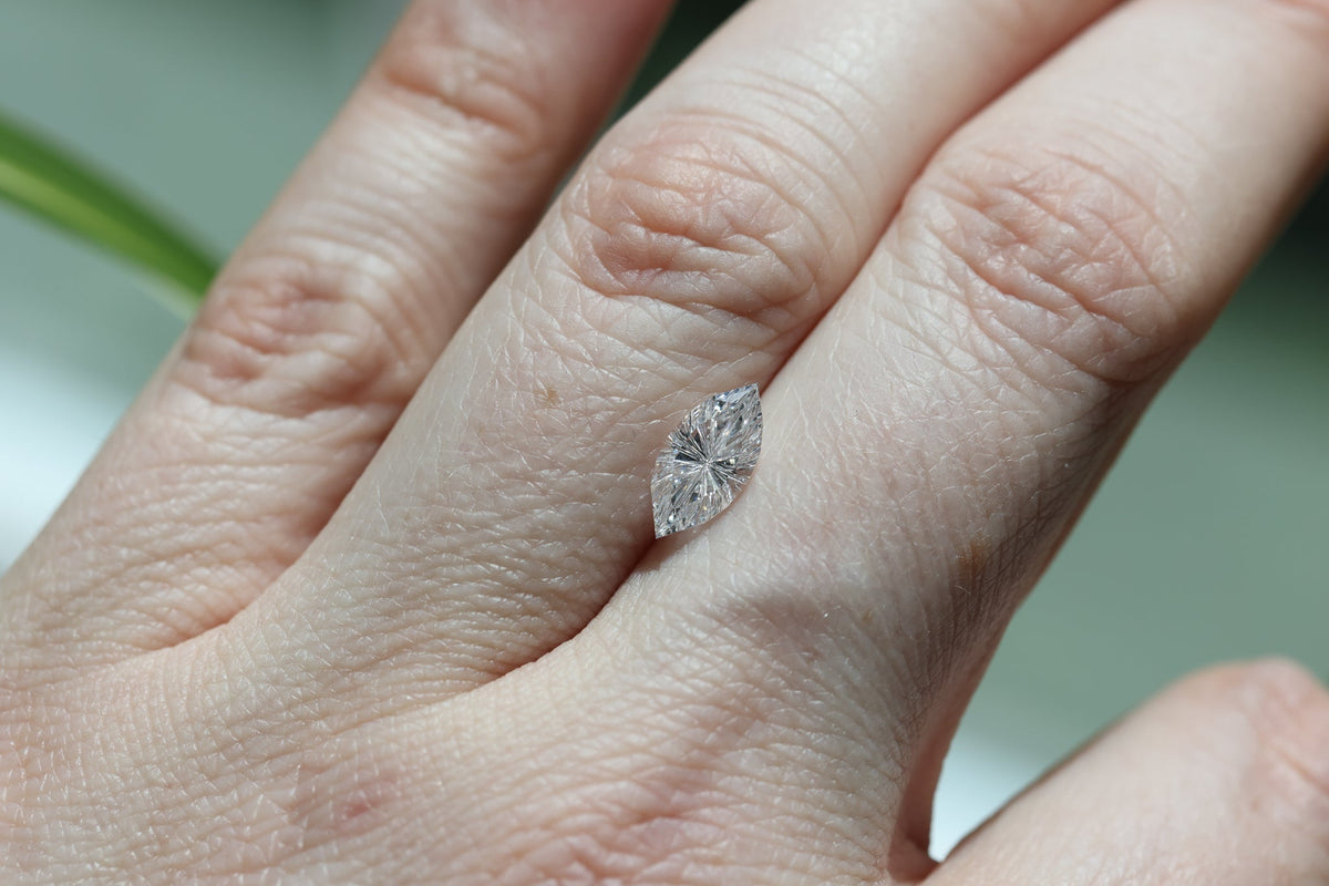 1.08ct marquise lab diamond D VS1, Divine Portal Cut