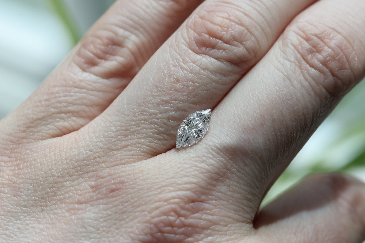 1.04ct marquise lab diamond D VS1, Divine Portal Cut