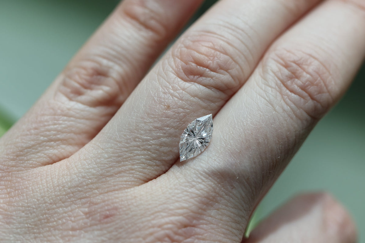 1.53ct marquise lab diamond D VS1, Divine Portal Cut