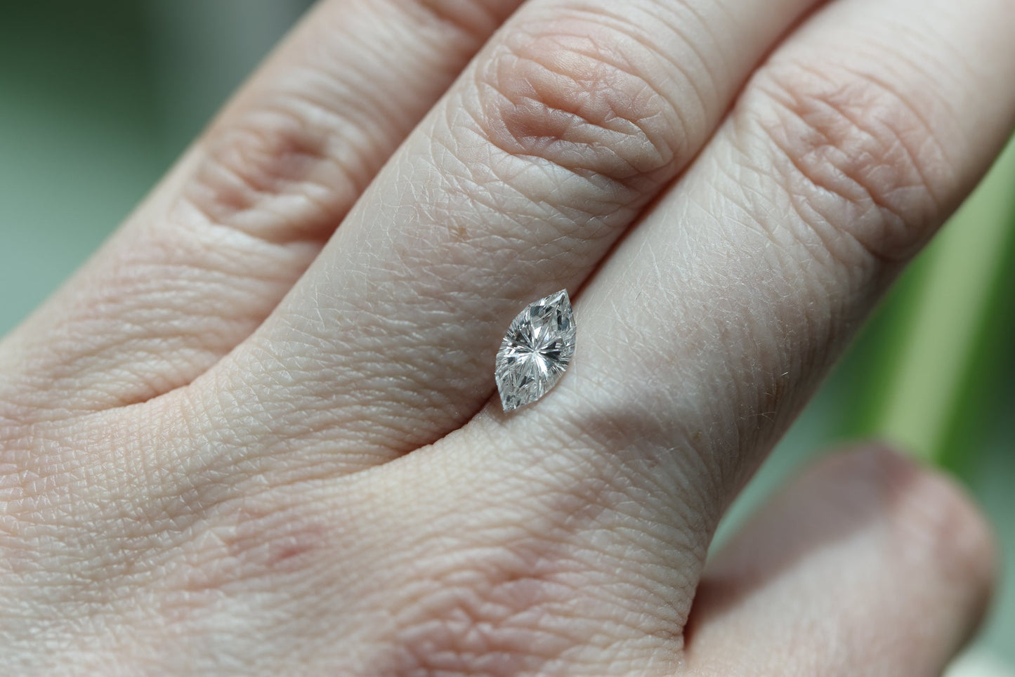 1.01ct marquise lab diamond E VVS2, Divine Portal Cut
